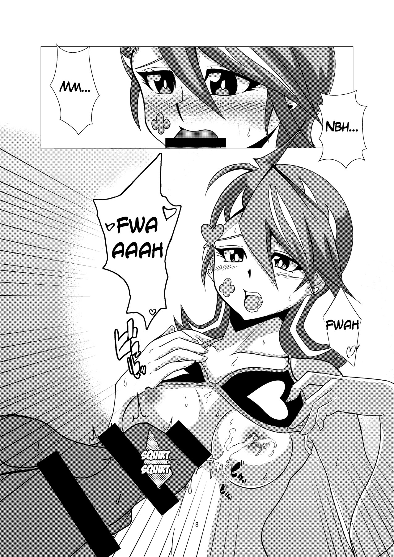 Hentai Manga Comic-Playing With Blue Girl-chan At The Beach-v22m-Read-7